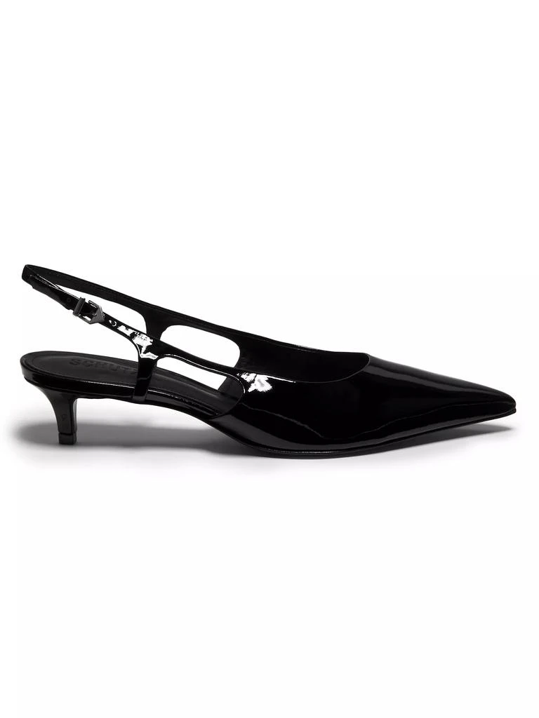 Schutz Boris Kitten-Heel Slingback Pumps 1