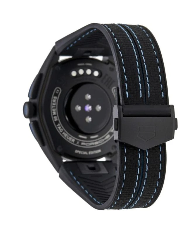 TAG Heuer Tag Heuer Connected Calibre E4 - 45mm Porsche Edition Digital Dial Black Rubber Strap Men's Watch SBR8A82.EB0264 4