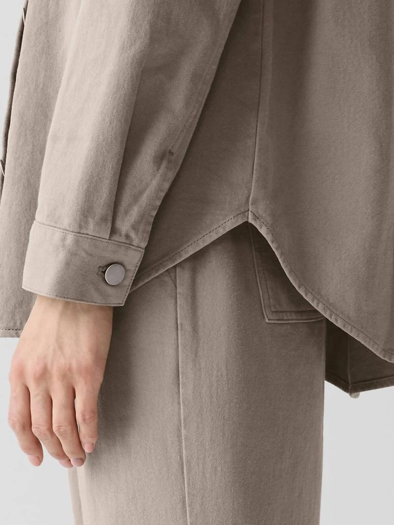 Eileen Fisher Eileen Fisher - Classic Collar Long Shirt Jacket 3