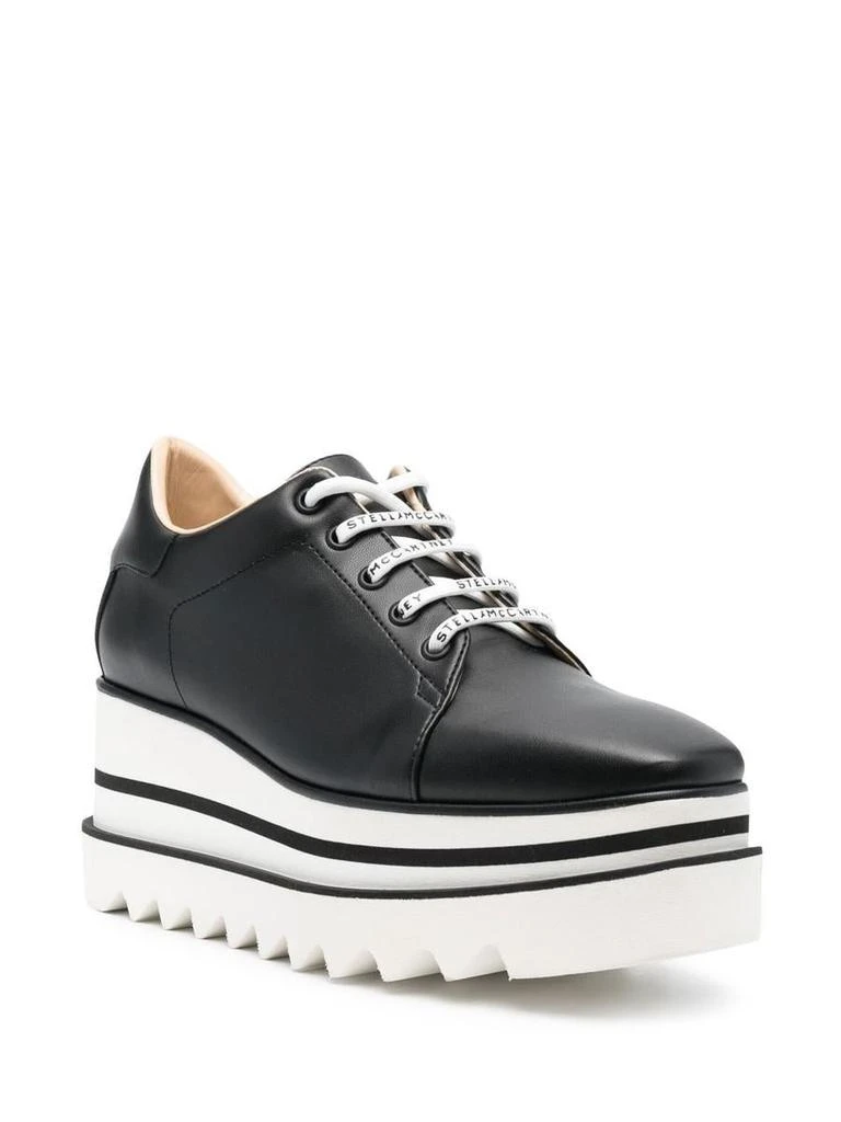 Stella McCartney Stella McCartney Sneak-Elyse Wedge Sneakers 3