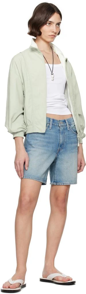 Levi's Blue 94 Baggy Denim Shorts 4