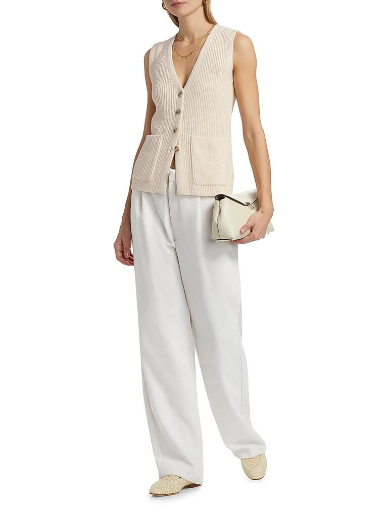 Reformation Faye Cotton Sweater Vest 2
