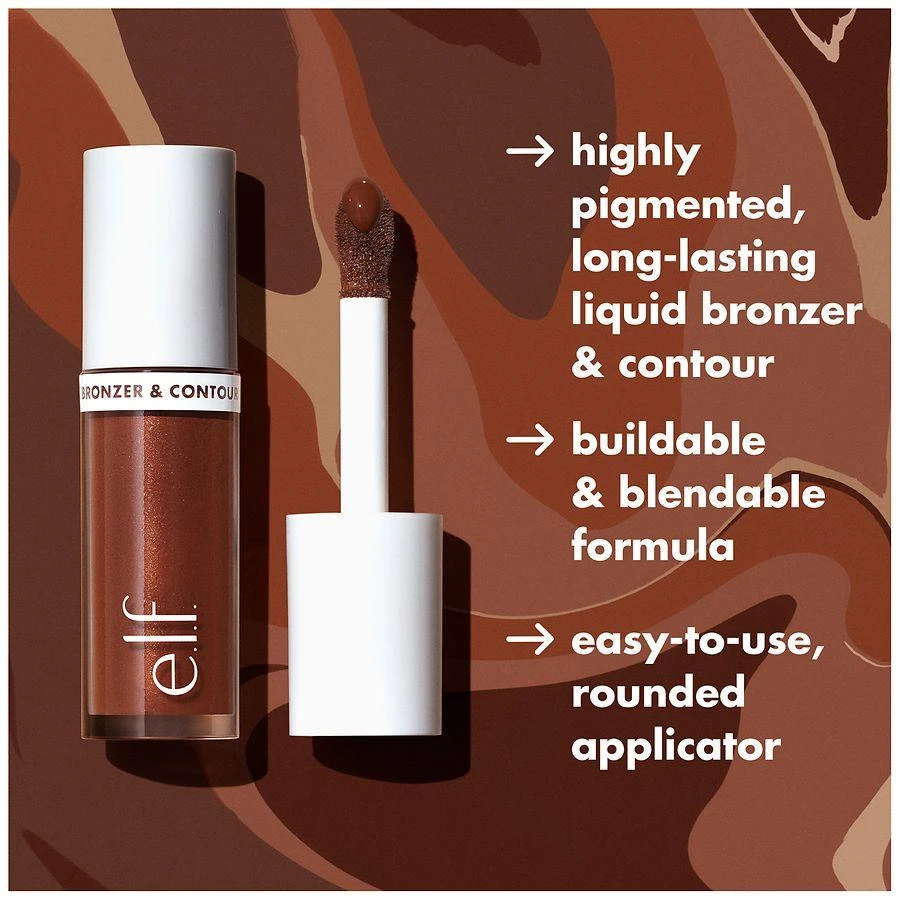 e.l.f. Camo Liquid Bronzer 
Contour 5