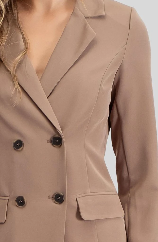 Blu Pepper Double Breasted Coat 3