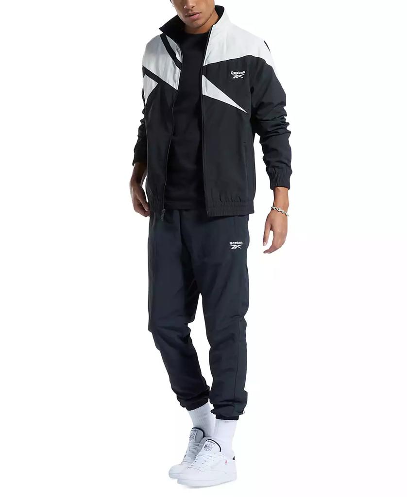 Men's Classics Vector Regular-Fit Logo Colorblocked Full-Zip