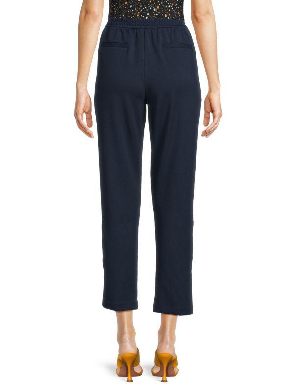 Adrienne Landau Solid Cropped Pants