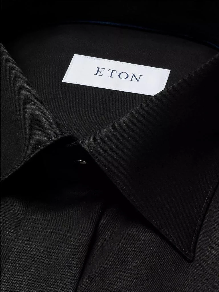 Eton Slim-Fit Twill Fly Front Formal Shirt 3