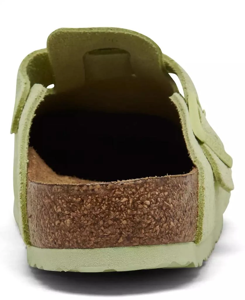 Birkenstock Men's Boston Soft Footbed Suede Leather Clogs from Finish Line 4