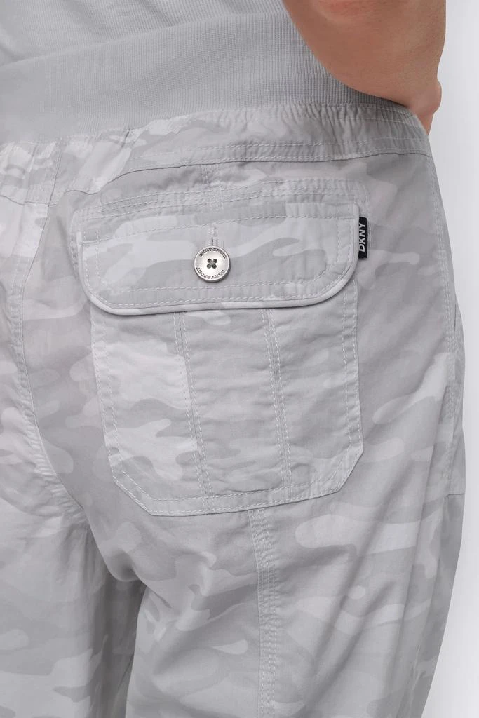 DKNY HIGH-RISE SHIRRED UTILITY CAPRI PANT 6