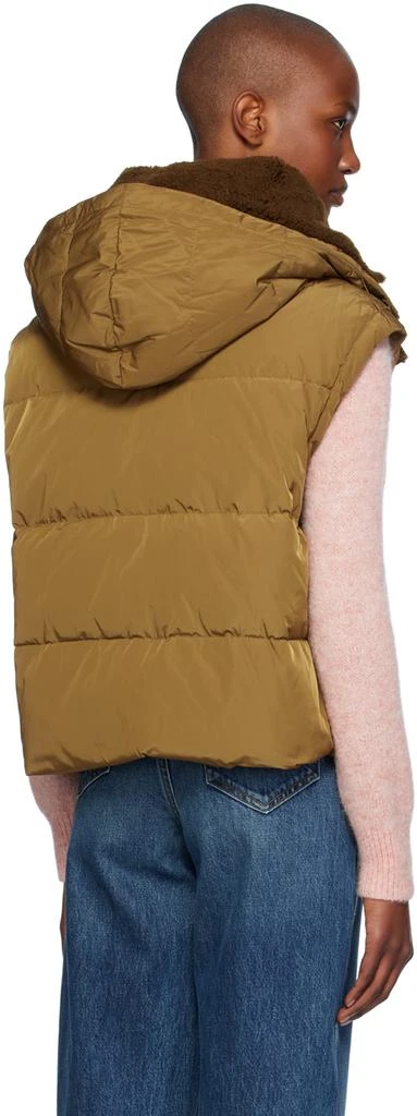 Yves Salomon Tan Ultralight Down Vest 3