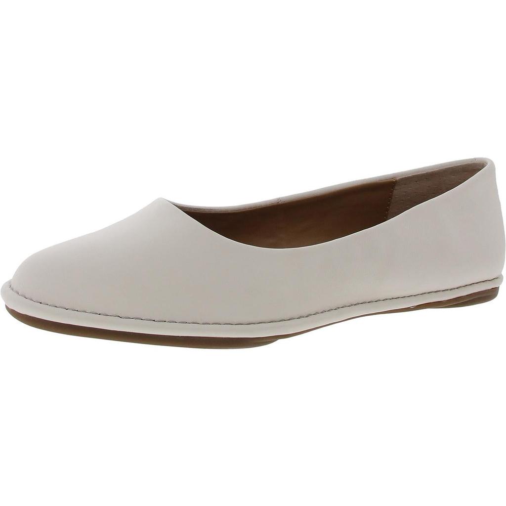 Me Too Womens Padded Insole Leather Loafers