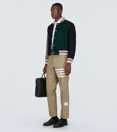 Thom Browne Virgin wool varsity jacket 2