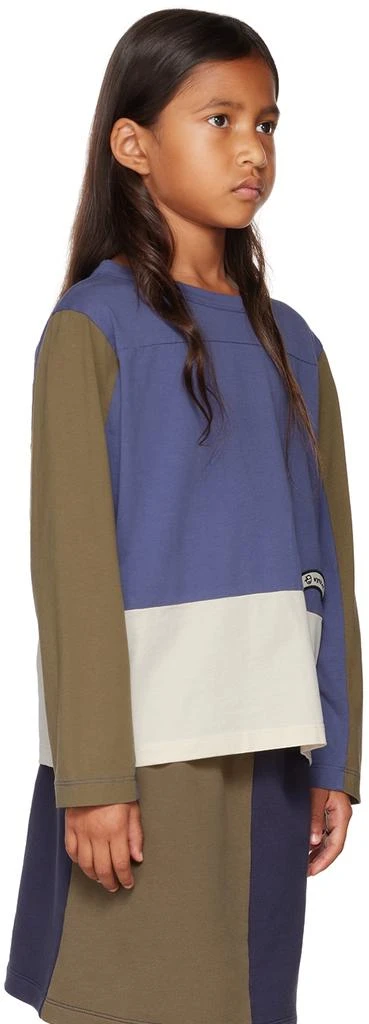 Wynken Kids Multicolor Tri-Line Long Sleeve T-Shirt 2