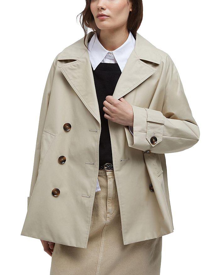 サイズ38 Barbour SINGLE BREASTED COAT Barbour Somerland single-breasted Trench Coat | Neutrals