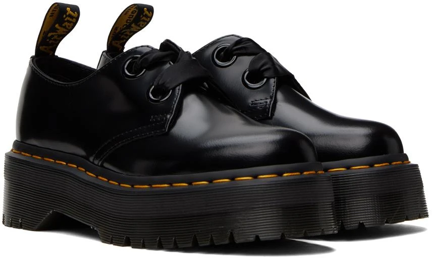 Dr. Martens Black Holly Platform Derbys 4