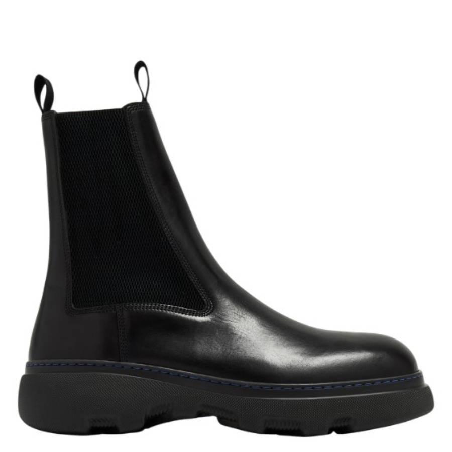 Burberry Creeper Leather Chelsea Boots
