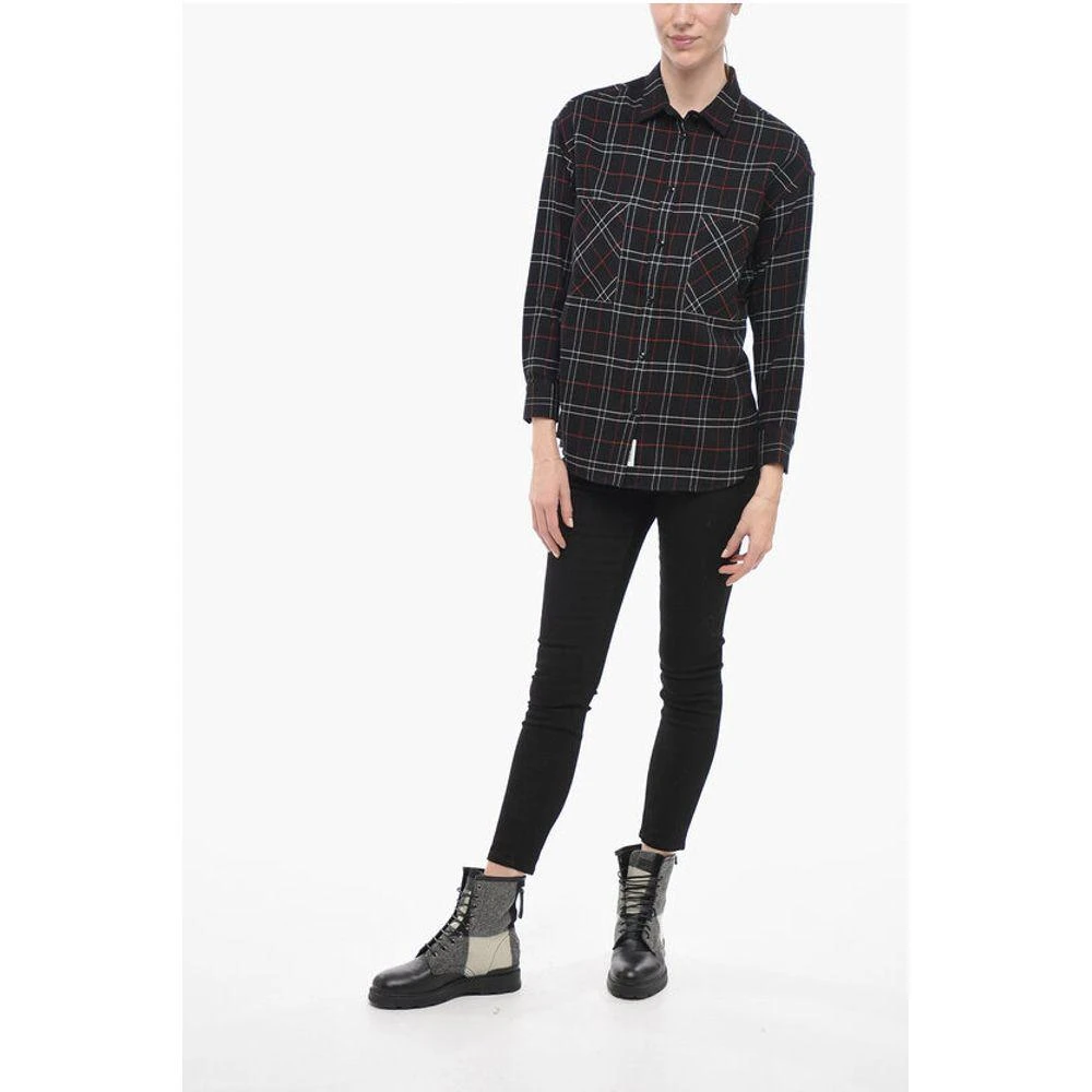 Woolrich Tartan FLANNEL Women's Shirt 4