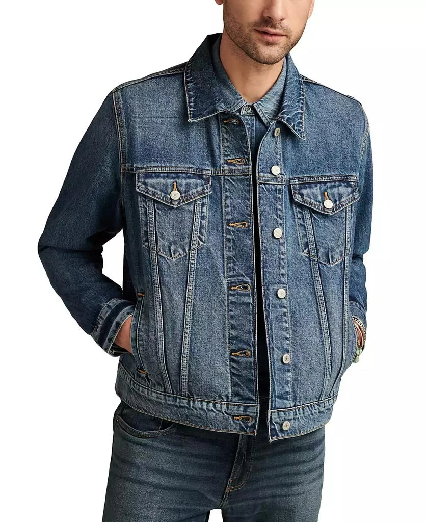 Lucky Brand Men's Denim Trucker Jacket 1