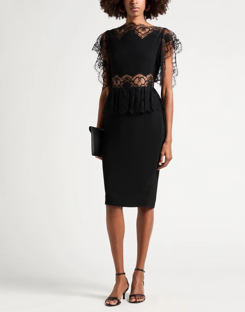 RHEA COSTA Midi dress - Black - 8(US) RHEA COSTA Midi dress - Black - 8(US)
