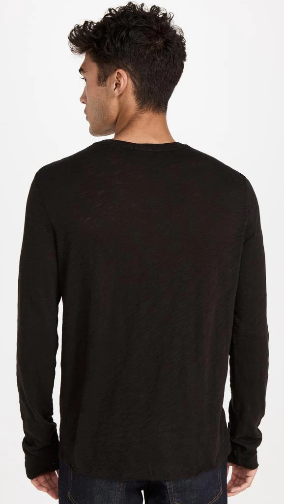 ATM Anthony Thomas Melillo Slub Jersey Destroyed Long Sleeve Tee 2