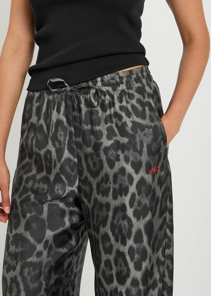 Stella McCartney Leopard-print silk trousers 5