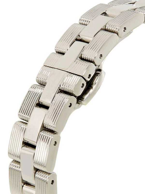 Versace Greca Flourish Stainless Steel & Blue Guilloché Dial Bracelet Watch/28MM 4