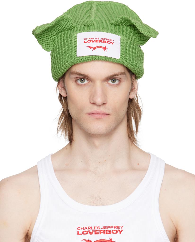 Charles Jeffrey Loverboy Chunky Ears Beanie Scarf - Hats