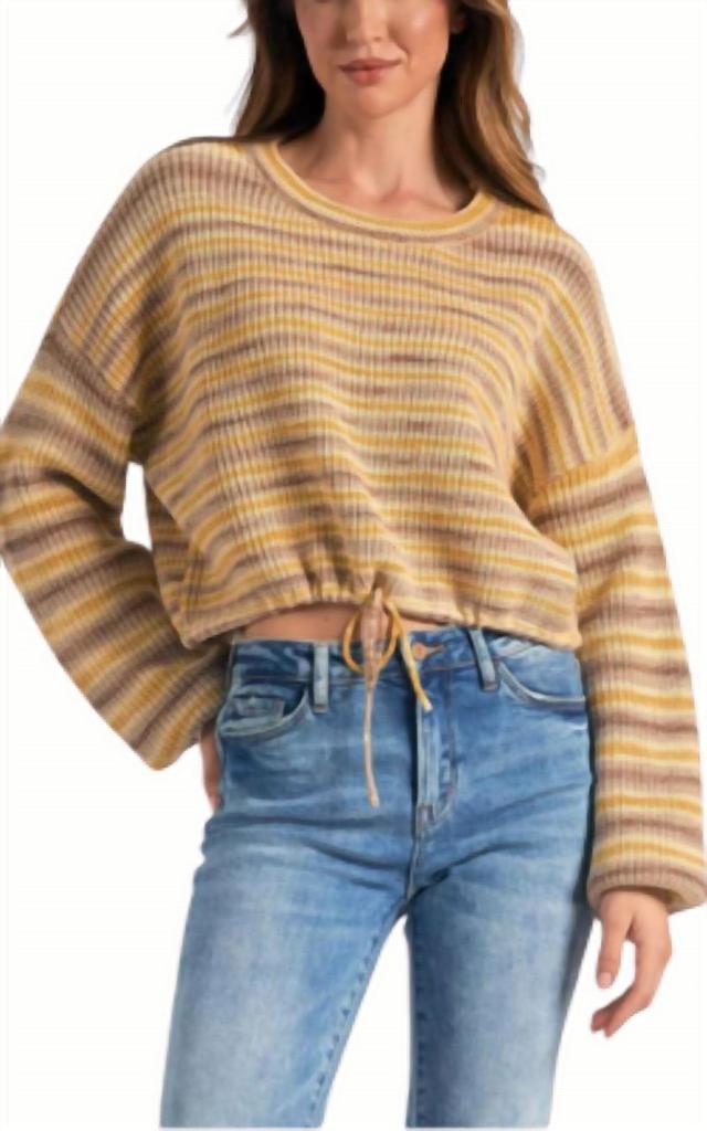 Elan Elan - Elan International Striped Sweater