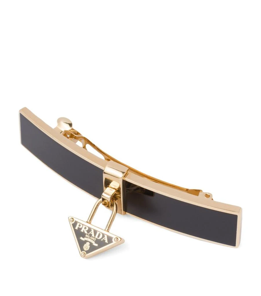 Prada Triangle Hair Clip 2