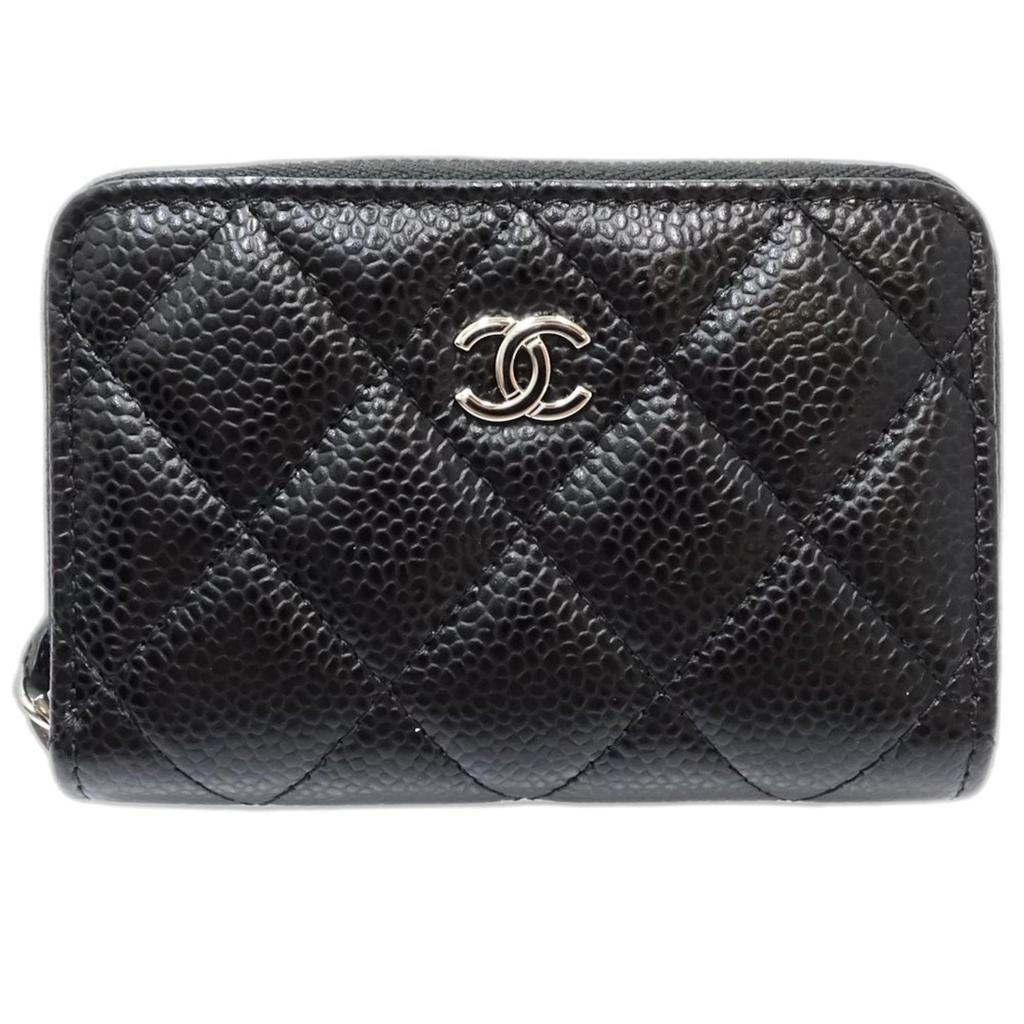 Chanel Grained Calfskin Coin Purse/Coin Case (Pre-Owned)