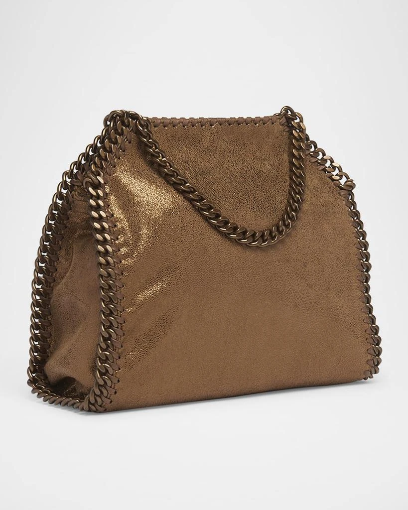 Stella McCartney Mini Falabella Eco Shiny Dotted Chamois Bag with Tonal Chain 3
