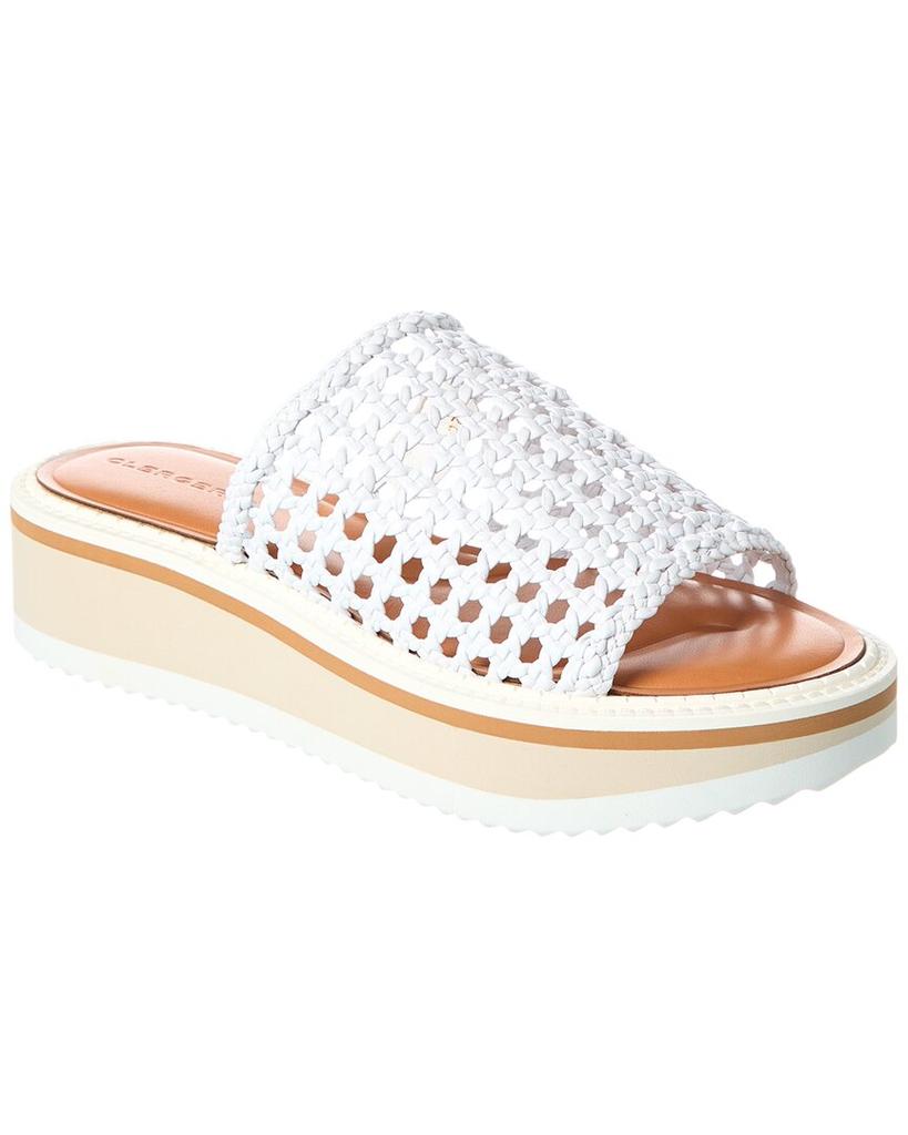 Clergerie Fausta Leather Platform Sandal