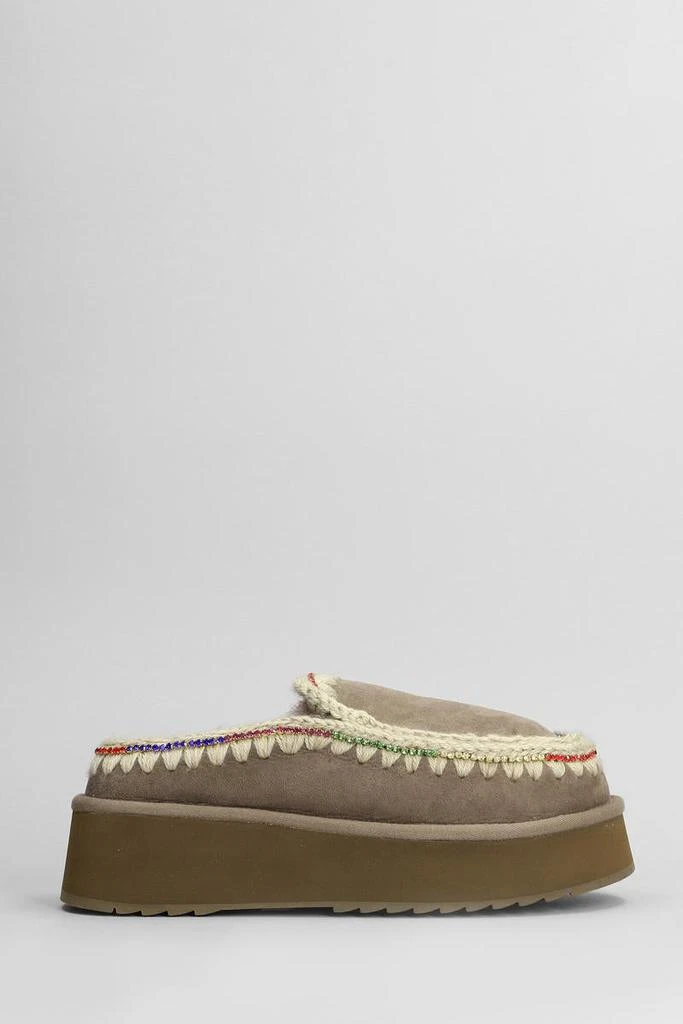 Mou Mou Clog Eskimo Platform Slipper-Mule 1