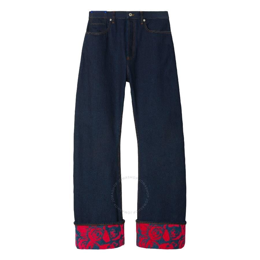 【BURBERRY】BEIGE COTTON DENIM JEANS Burberry Burberry Beige Cotton Denim Jeans - Pants - BeyondStyle