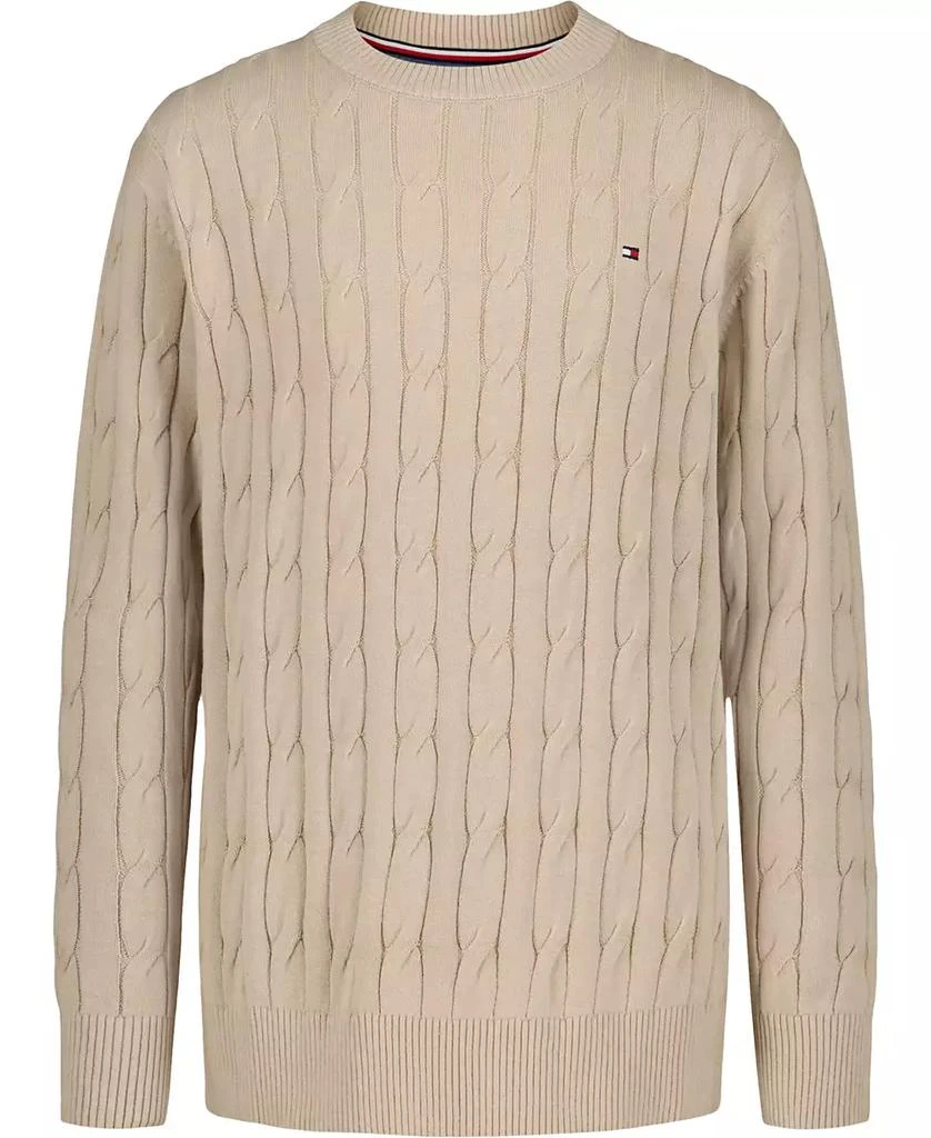Tommy Hilfiger Boys
2T-7 Crewneck Cable Knit Sweater