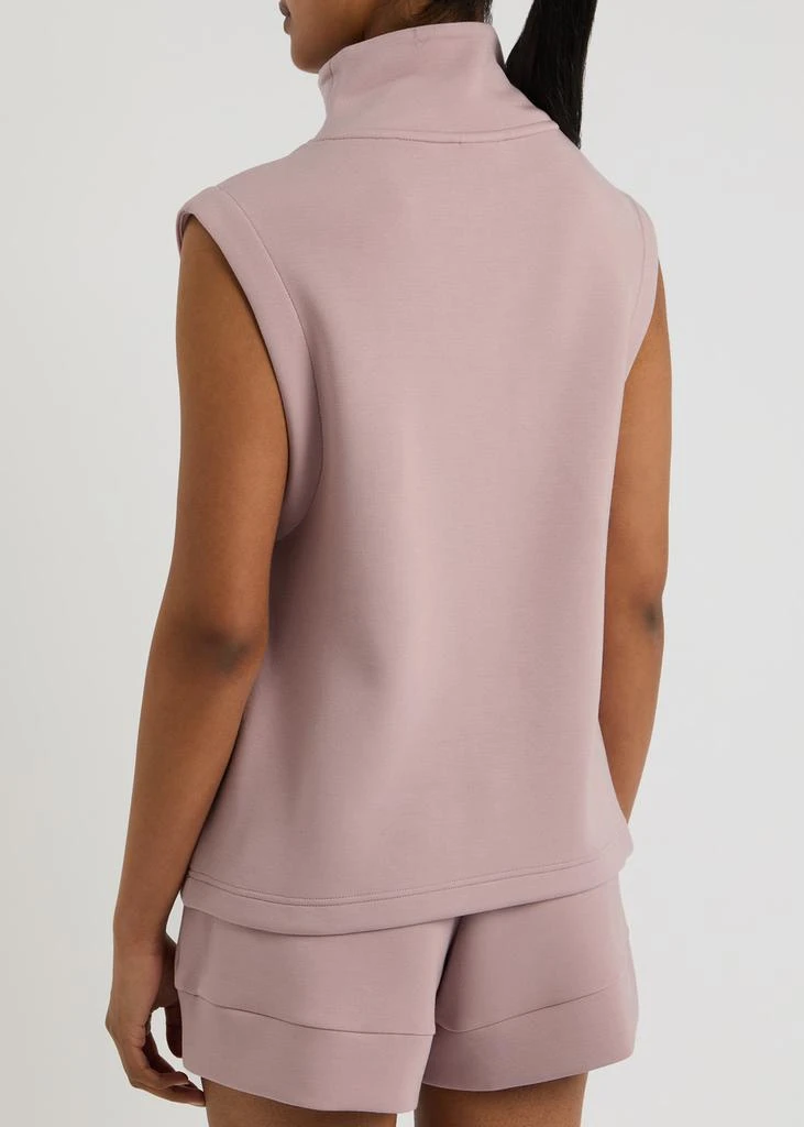 Varley Magnolia half-zip stretch-jersey vest 3