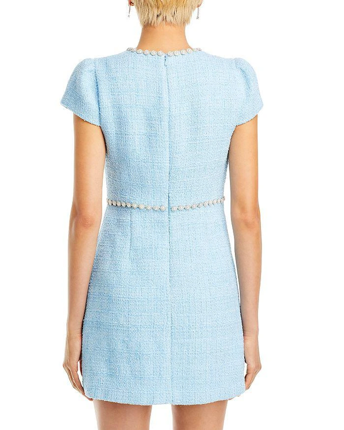 Likely Morley Embellished Bouclé Mini Dress 10