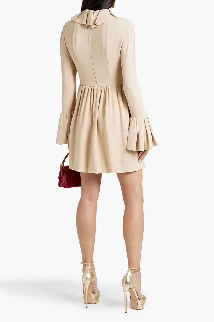 Valentino Ruffled crepe mini dress 3