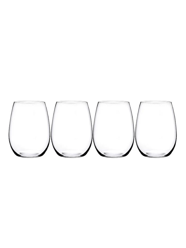 Nude Glass Pure 4-Piece Stemless Glass Set 1