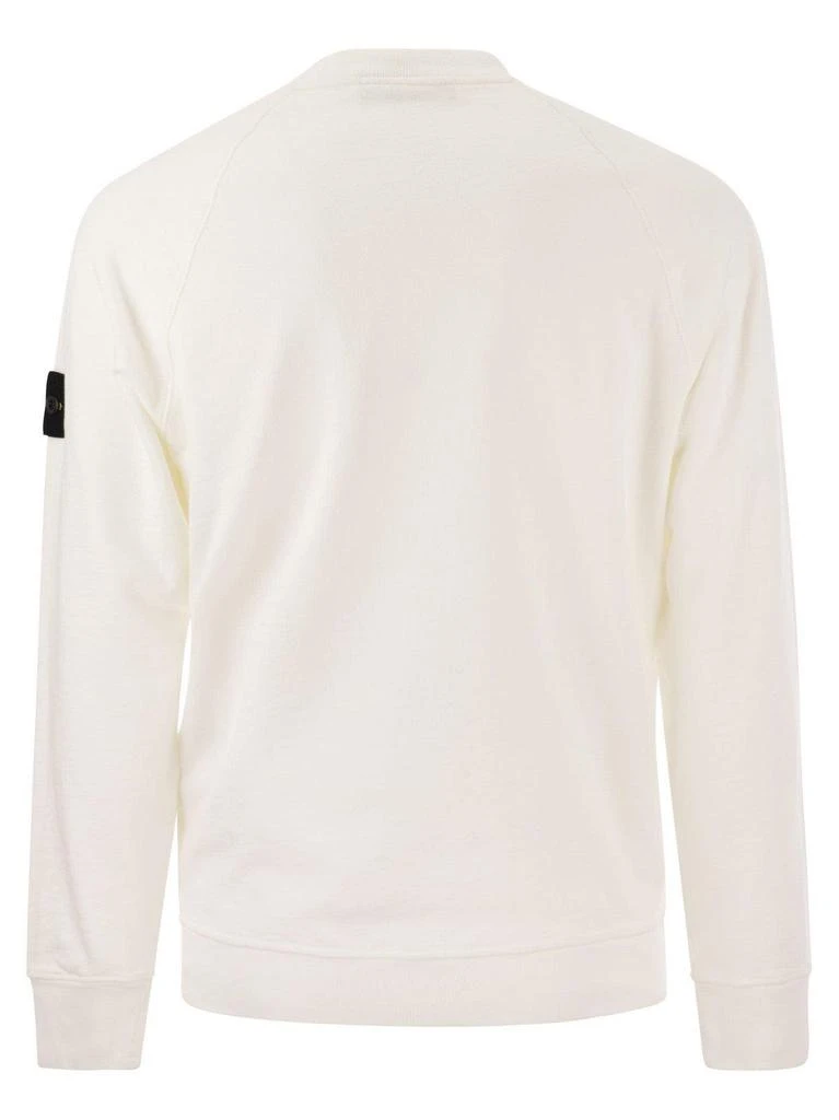 Stone Island Logo Patch Crewneck Sweatshirt 2