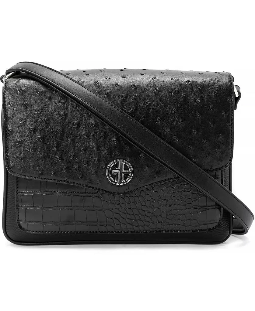 Giani Bernini Women's Croc Colorblock Crossbody Handbag 1