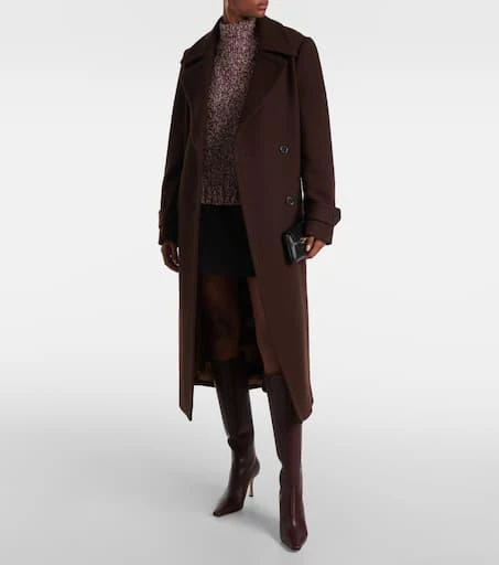 Jimmy Choo Agathe 85 leather knee-high boots 3