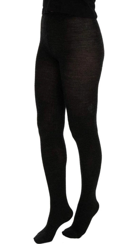 Dolce & Gabbana Dolce & Gabbana  Gray Wool Blend Stretch Tights 2