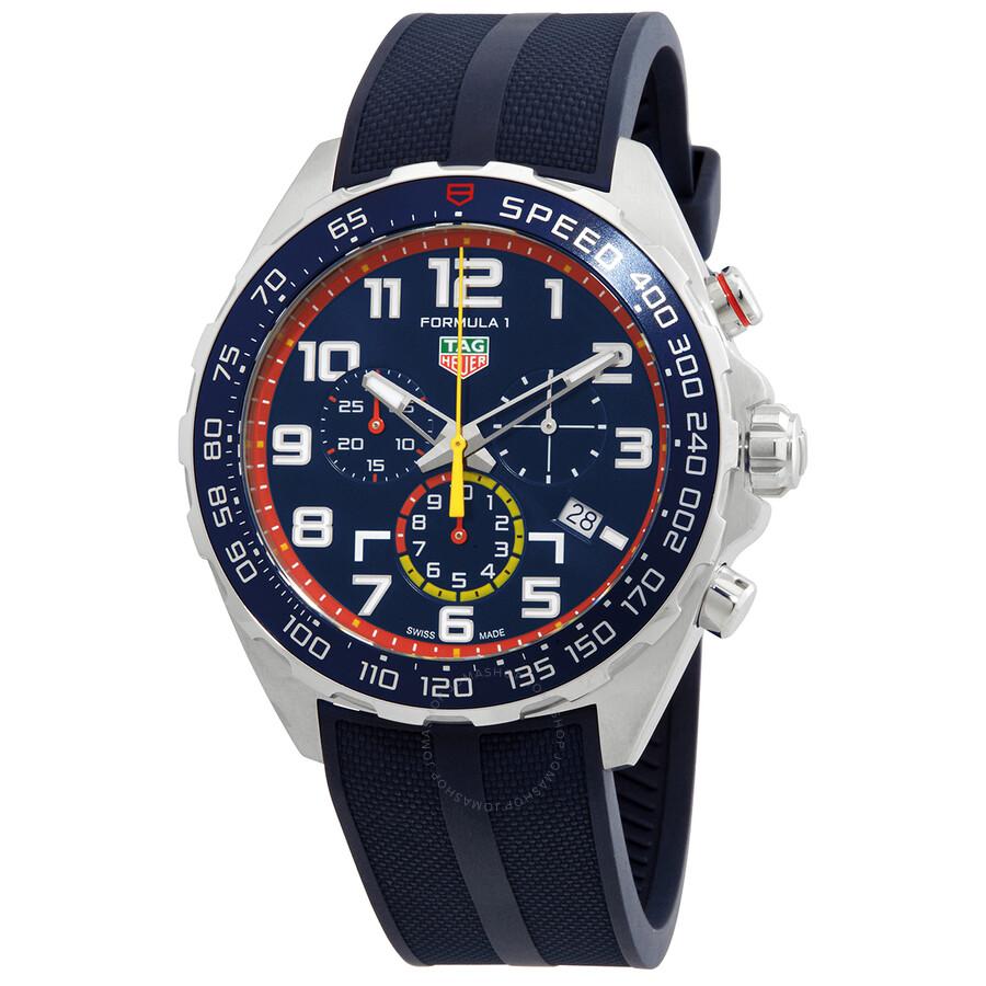 TAG Heuer Formula 1 Red Bull Racing Special Edition Chronograph Quartz Blue Dial Men's Watch CAZ101AL.FT8052