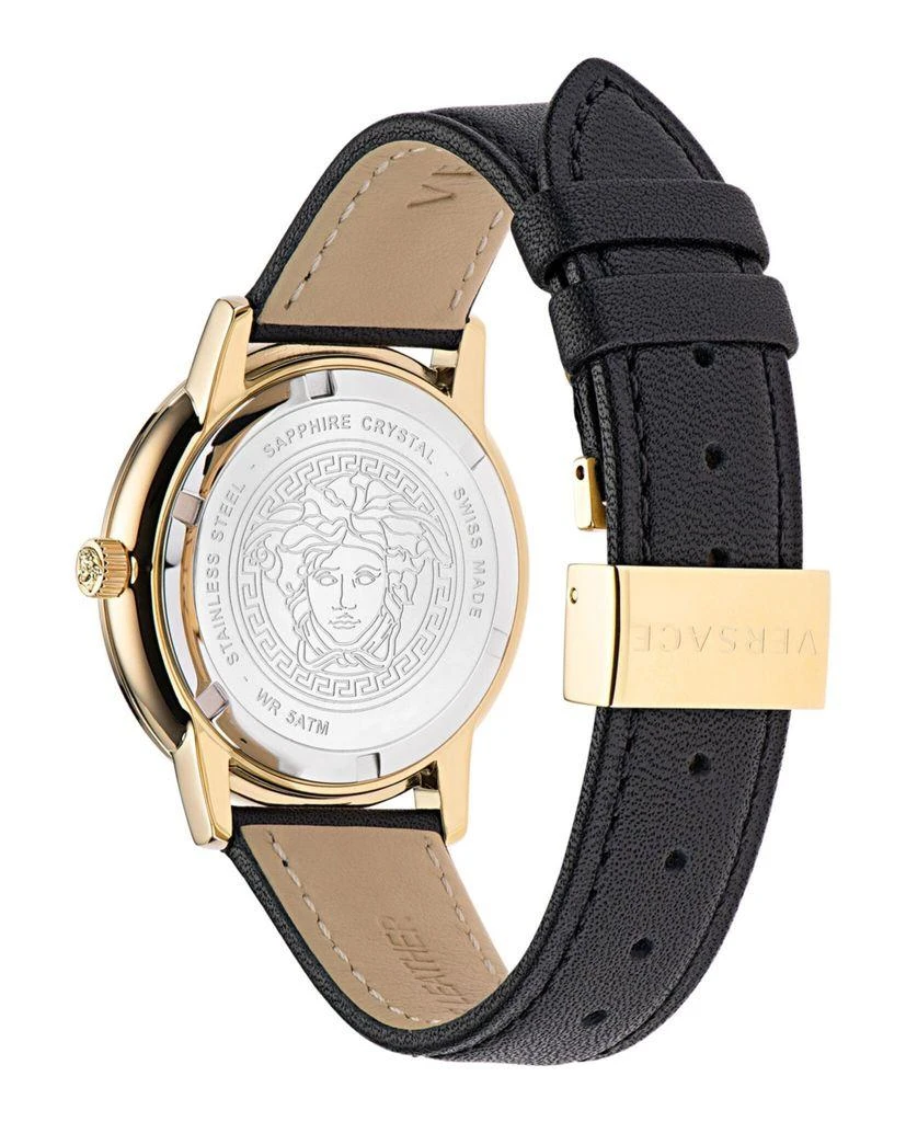 Versace V-Tribute Leather Watch 2