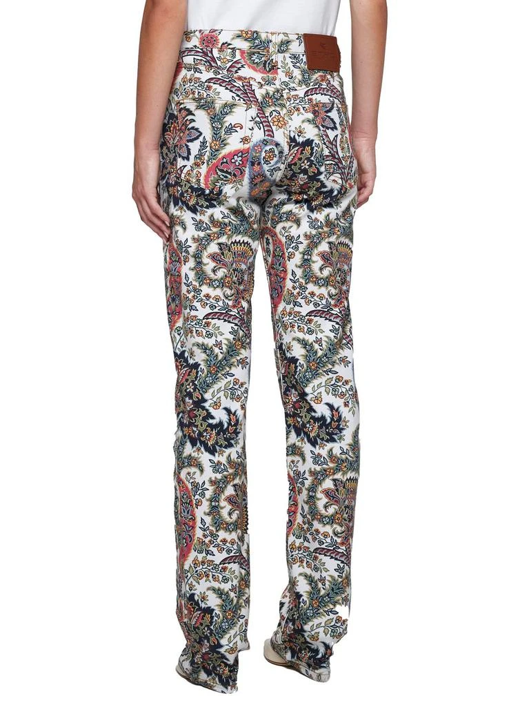 ETRO Etro Paisley-Printed Logo Patch Jeans 3