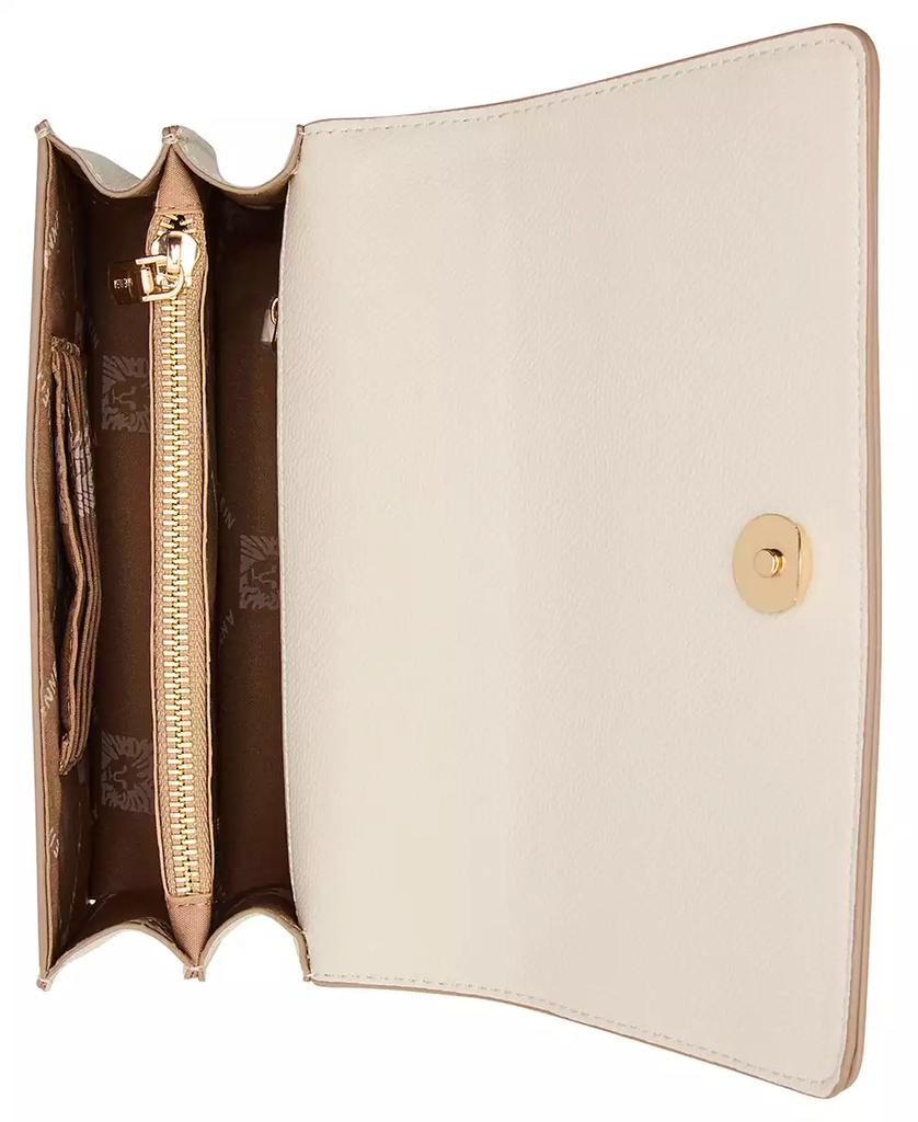 Anne Klein Belted Flap Saddle with Convertible Strap