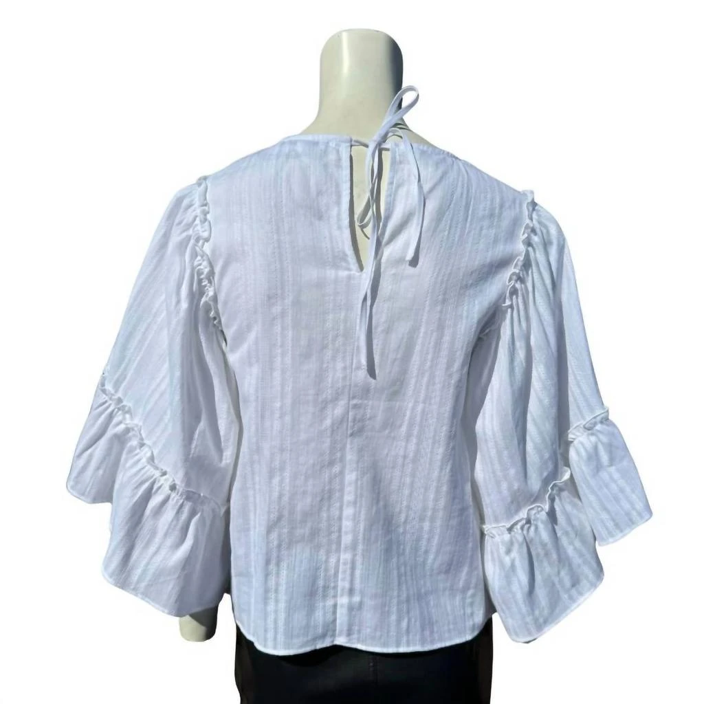 English Factory English Factory - Ruffle Sleeve Top 2