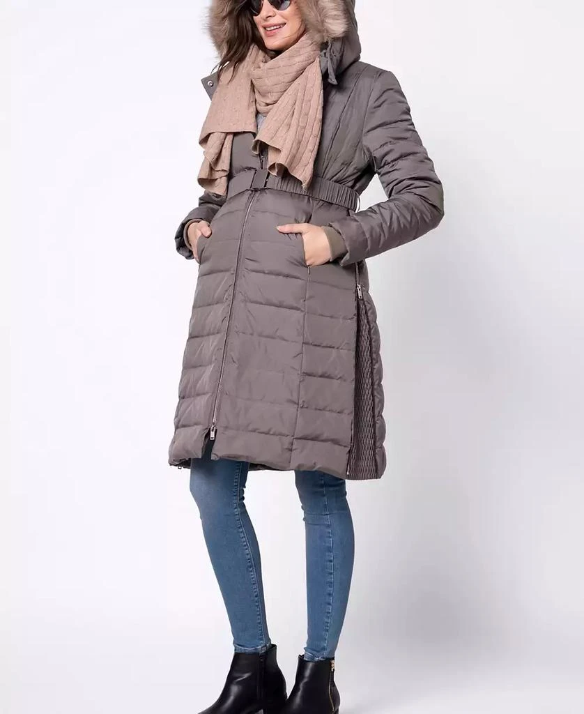 Seraphine Women's 3 in 1 Down Maternity Babywearing Coat 3