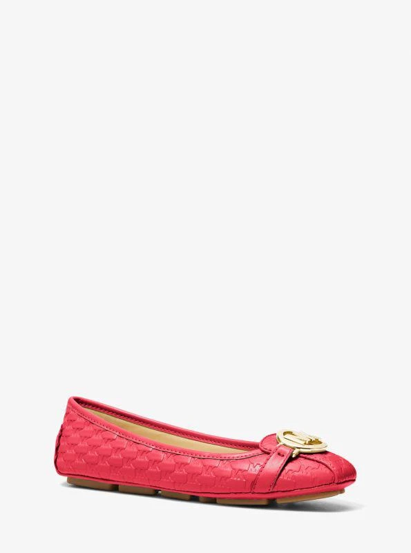 Michael Kors Fulton Logo Embossed Moccasin 1